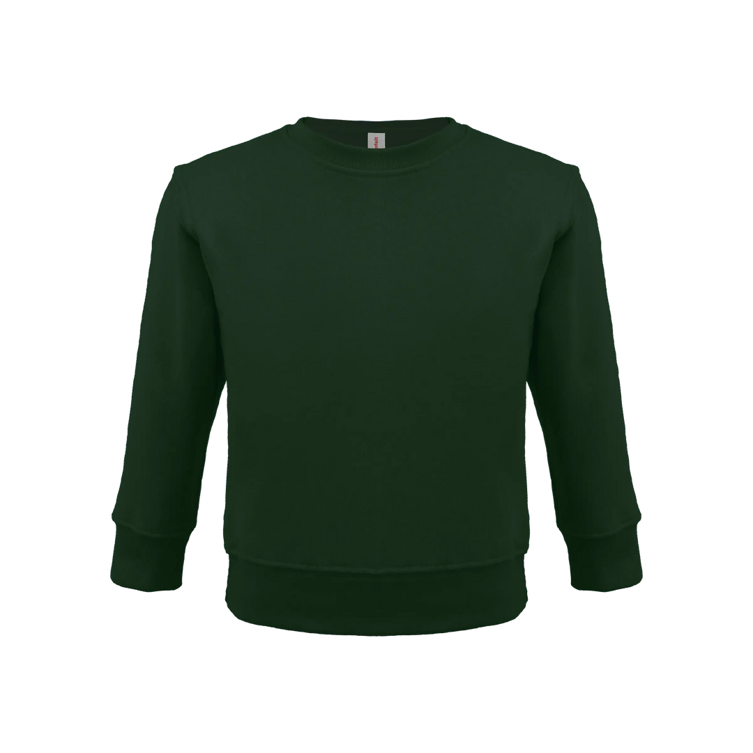 Sudadera de algodón suave estilo Bonita en blanco para niños pequeños