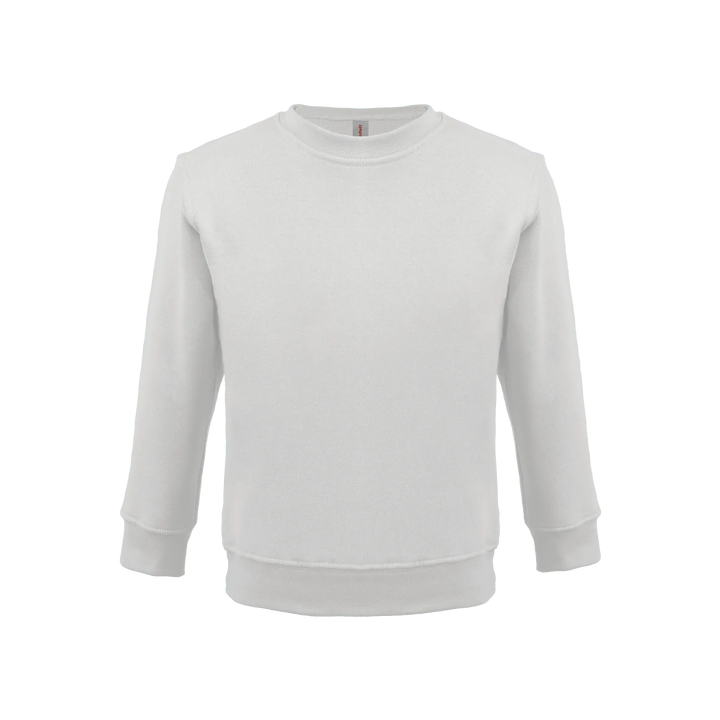 Sudadera de algodón suave estilo Bonita en blanco para niños pequeños