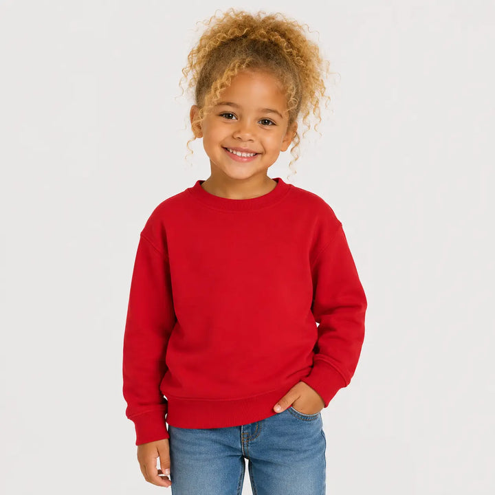 Sudadera personalizable Bonita de algodón suave, en blanco, talla juvenil