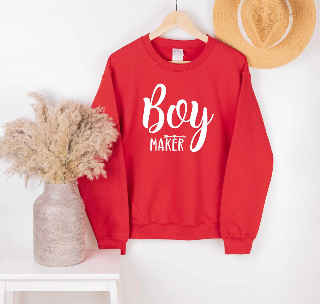 Boy Maker Sweatshirt - Funny Mom Gift for Mother's Day Shirtprintingcenter