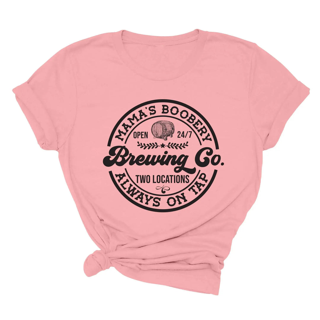 Brewing Co Shirt - Funny Breastfeeding Tee | New Mom & Baby Shower Gift