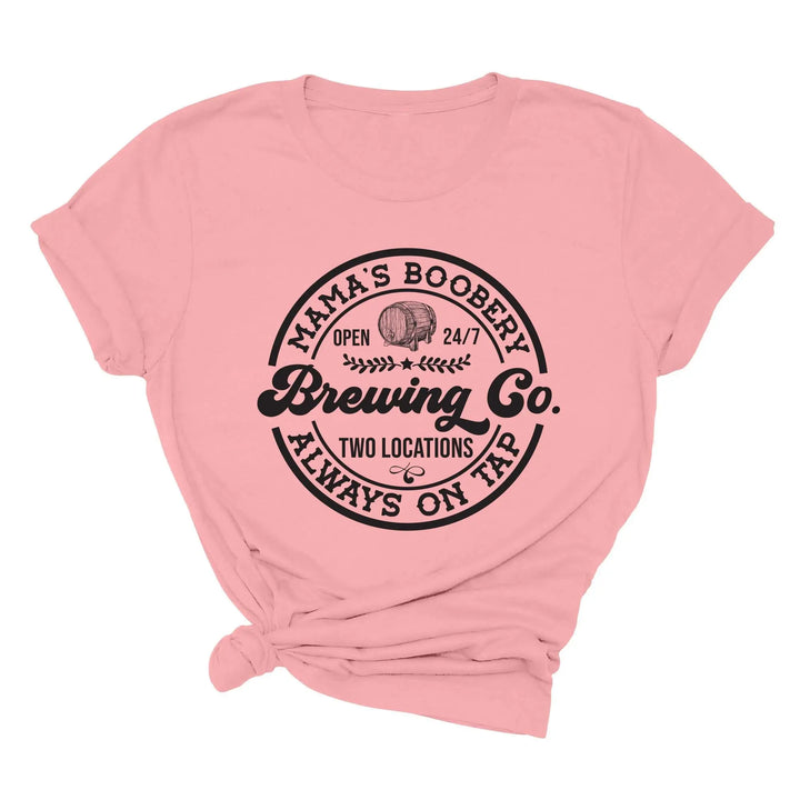 Brewing Co Shirt - Funny Breastfeeding Tee | New Mom & Baby Shower Gift