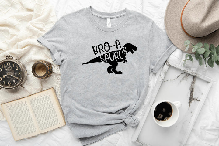 Bro A Saurus Shirt - Dinosaur Birthday Tee for Brother Shirtprintingcenter