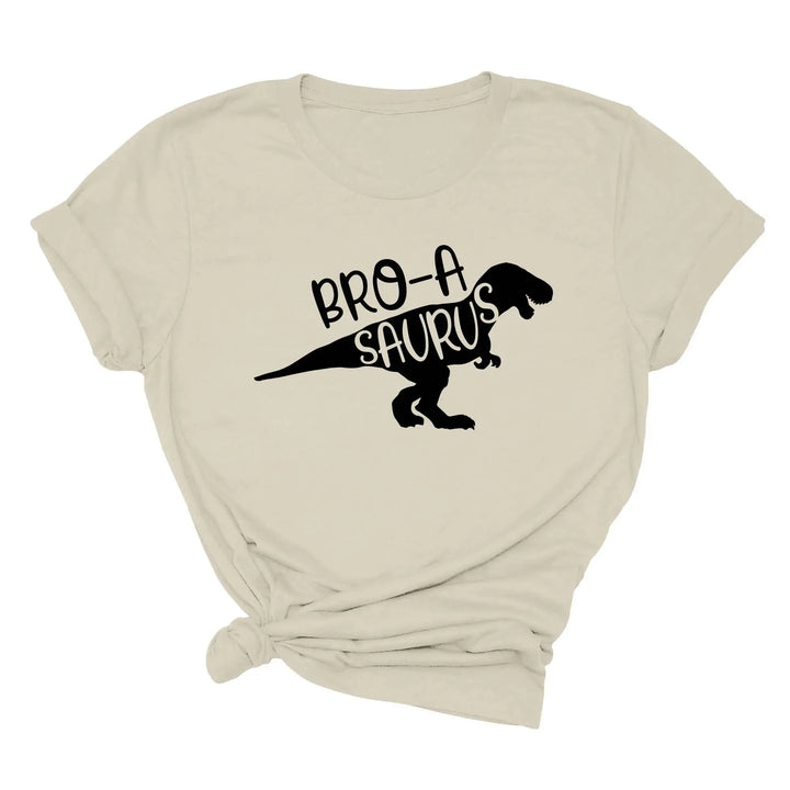 Bro A Saurus Shirt - Dinosaur Birthday Tee for Brother Shirtprintingcenter