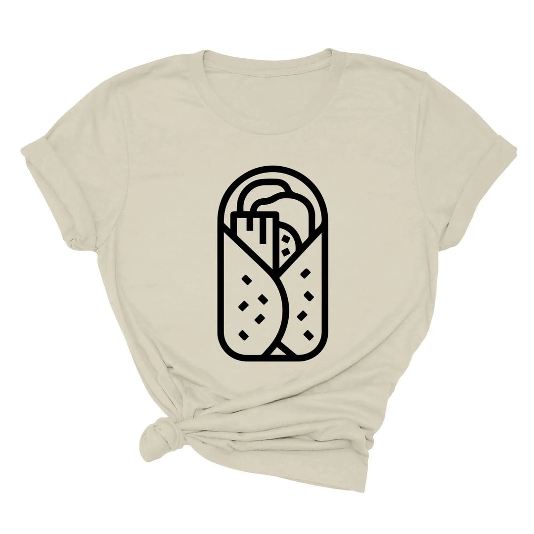 Burrito Taco Taquito Shirt - Matching Family & Dad Baby Tee Shirtprintingcenter