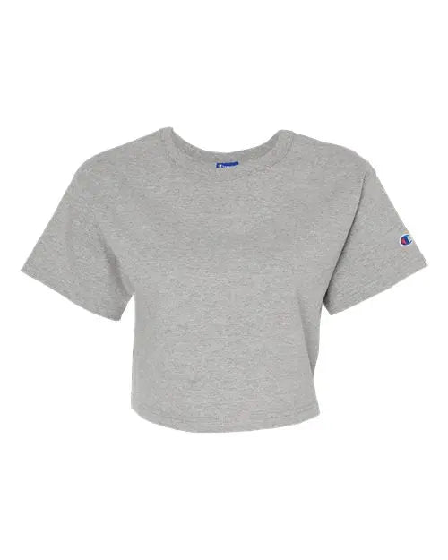 Champion Women's Heritage Jersey Crop T-Shirt - T453W Shirtprintingcenter