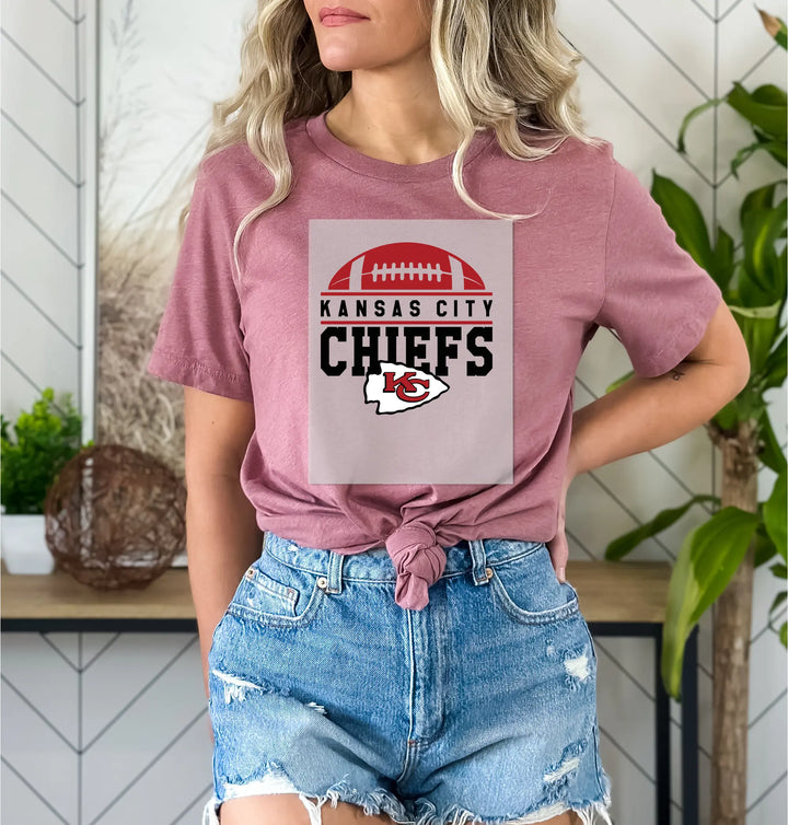 El equipo de fútbol de los Chiefs está listo para la prensa, transferencia de Kansas City DTF, la presión de los fanáticos de los Chiefs