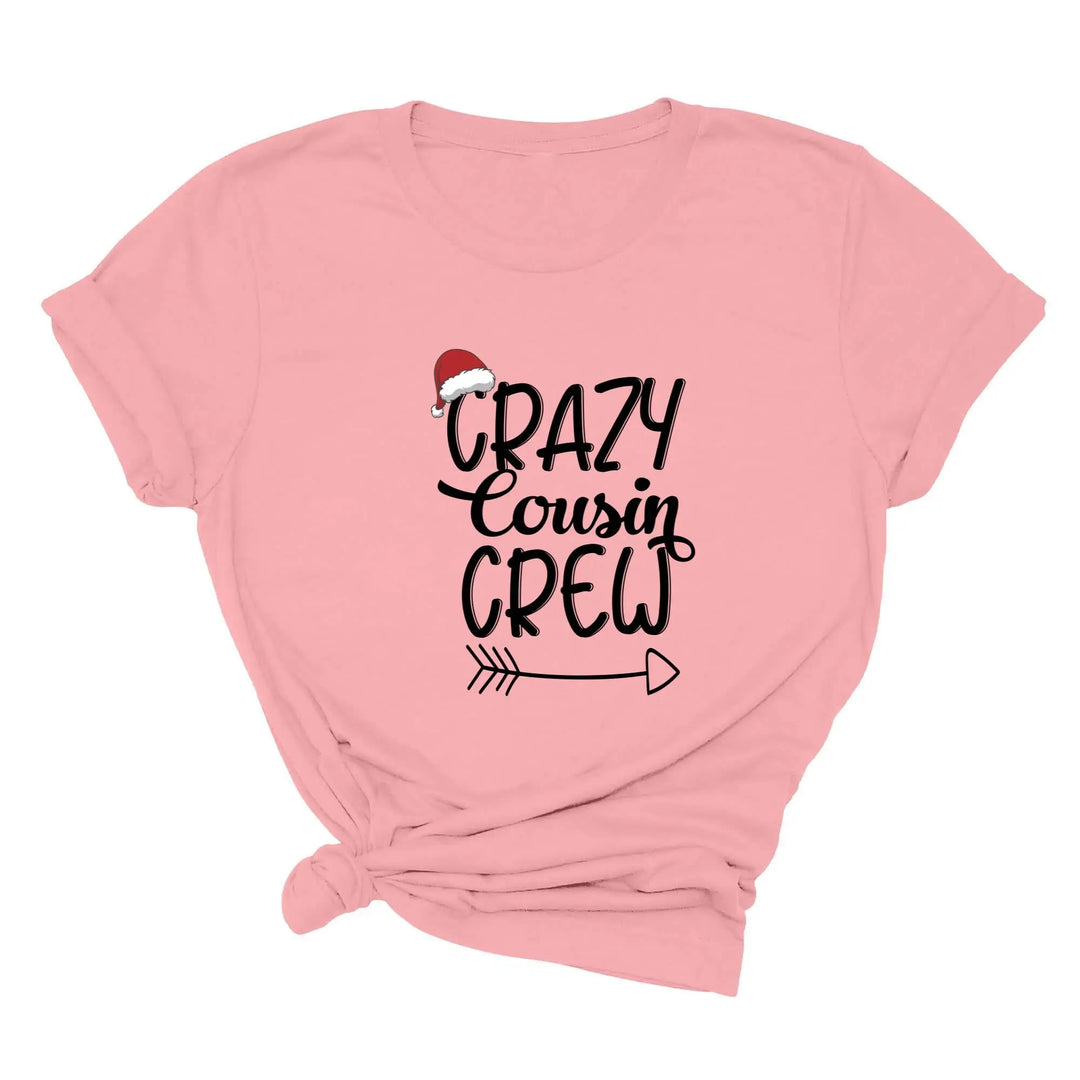 Christmas Crazy Cousin Crew Toddler Shirts | Matching Cousin Family Toddler Shirt Shirtprintingcenter