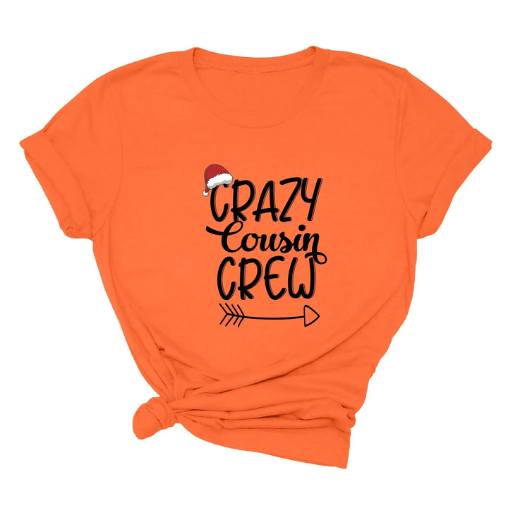 Christmas Crazy Cousin Crew Toddler Shirts | Matching Cousin Family Toddler Shirt Shirtprintingcenter