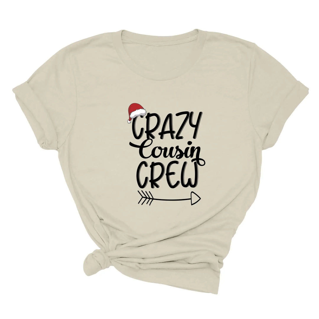 Christmas Crazy Cousin Crew Toddler Shirts | Matching Cousin Family Toddler Shirt Shirtprintingcenter