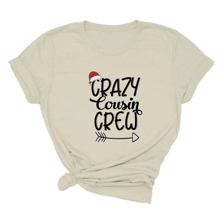 Christmas Crazy Cousin Crew Toddler Shirts | Matching Cousin Family Toddler Shirt Shirtprintingcenter