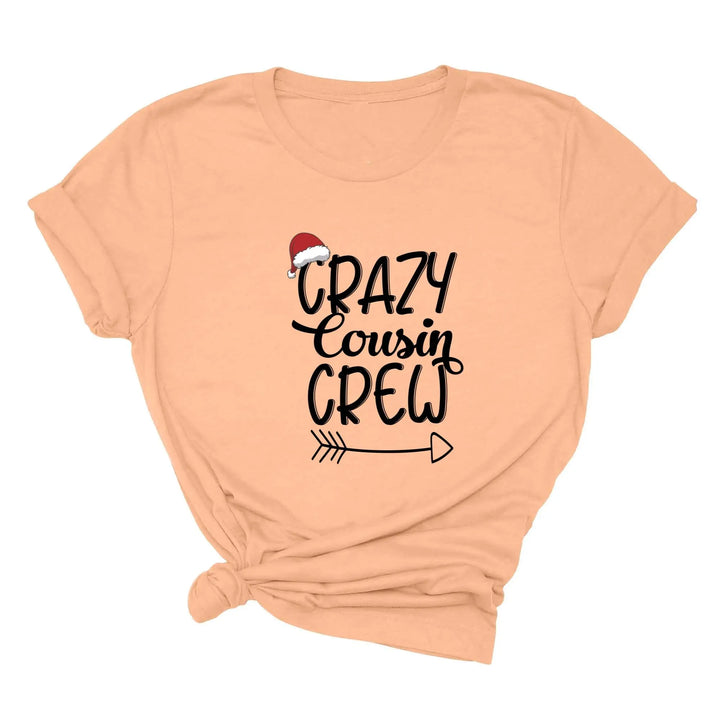 Christmas Crazy Cousin Crew Toddler Shirts | Matching Cousin Family Toddler Shirt Shirtprintingcenter