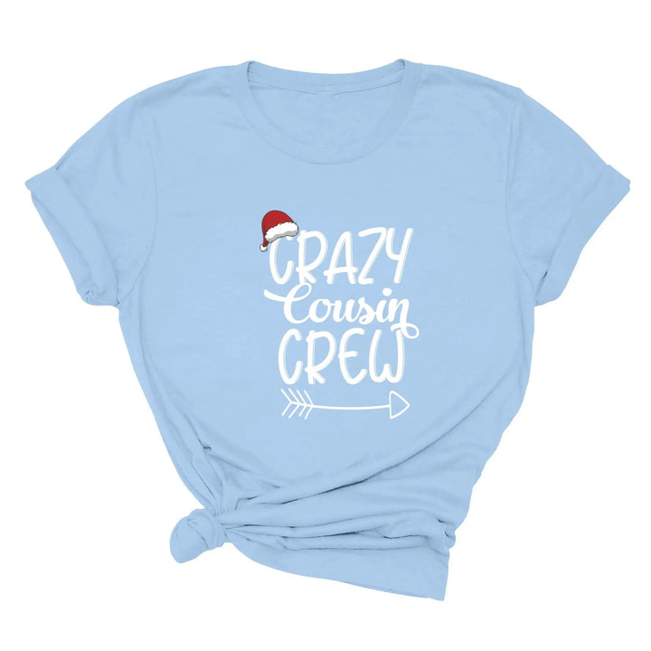 Christmas Crazy Cousin Crew Toddler Shirts | Matching Cousin Family Toddler Shirt Shirtprintingcenter