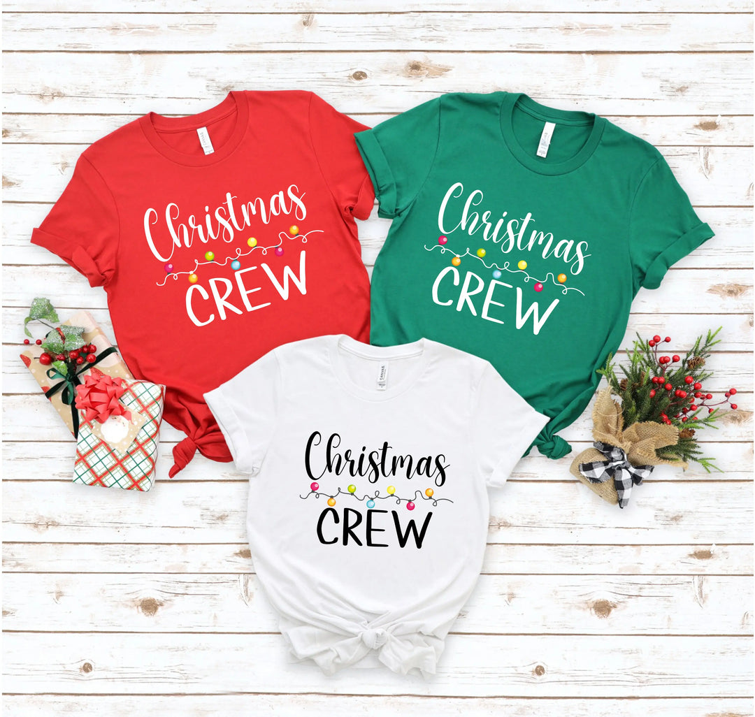 Christmas Crew Shirts | Matching Family & Friends Holiday Tees Shirtprintingcenter