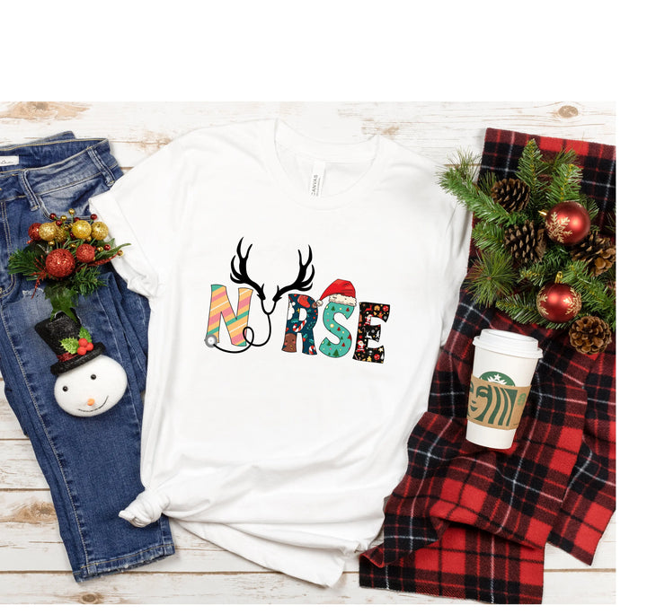 Christmas Nurse Shirt | Funny Nurse Life & Nurse Squad Tee Shirtprintingcenter