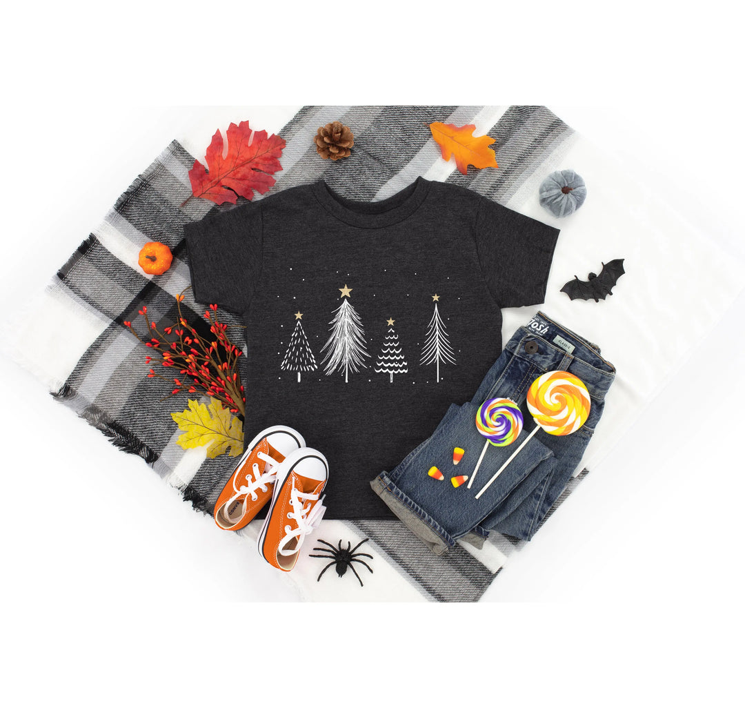 Christmas Trees Shirt | Retro Holiday Tree Tee Shirtprintingcenter