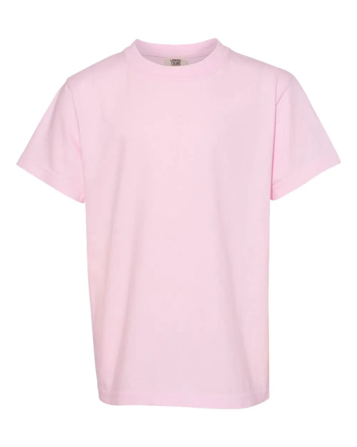 Camiseta juvenil de manga corta Comfort Colors Blank 9018