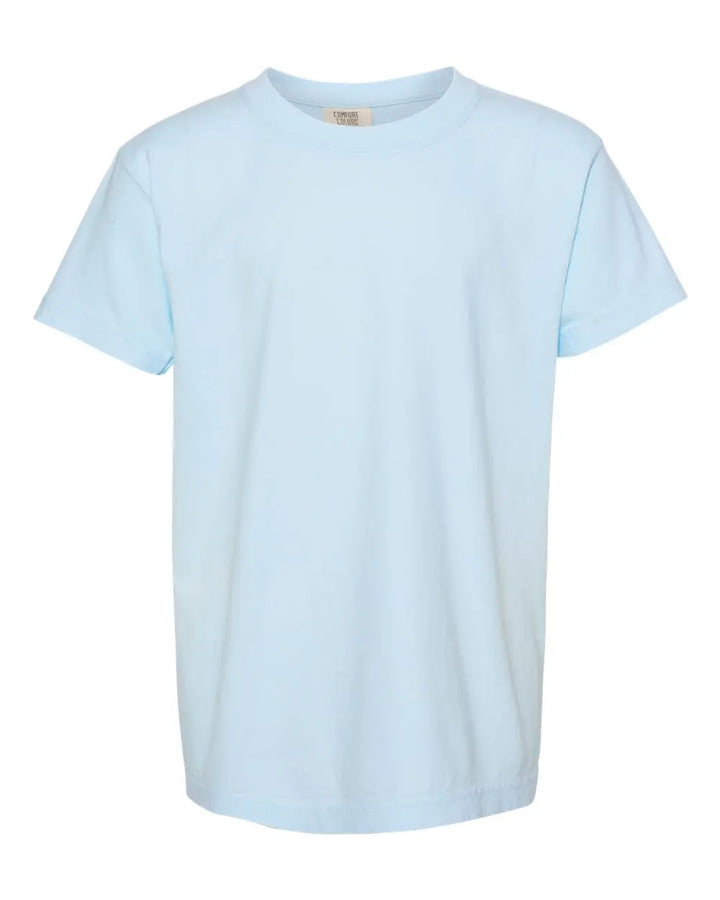 Camiseta juvenil de manga corta Comfort Colors Blank 9018