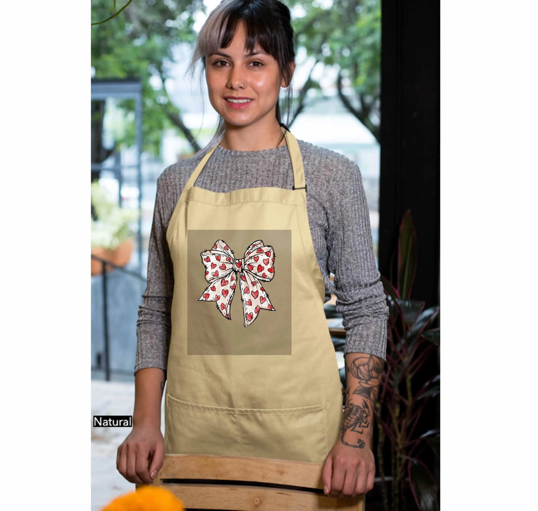 Coquette Valentine's Day Heart Bow  DTF Transfer