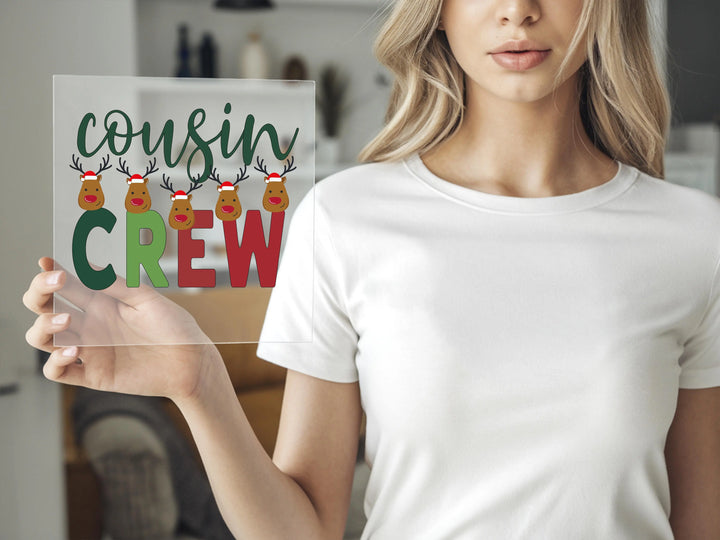 Cousin Crew Christmas DTF Transfers | Matching Cousin DTF