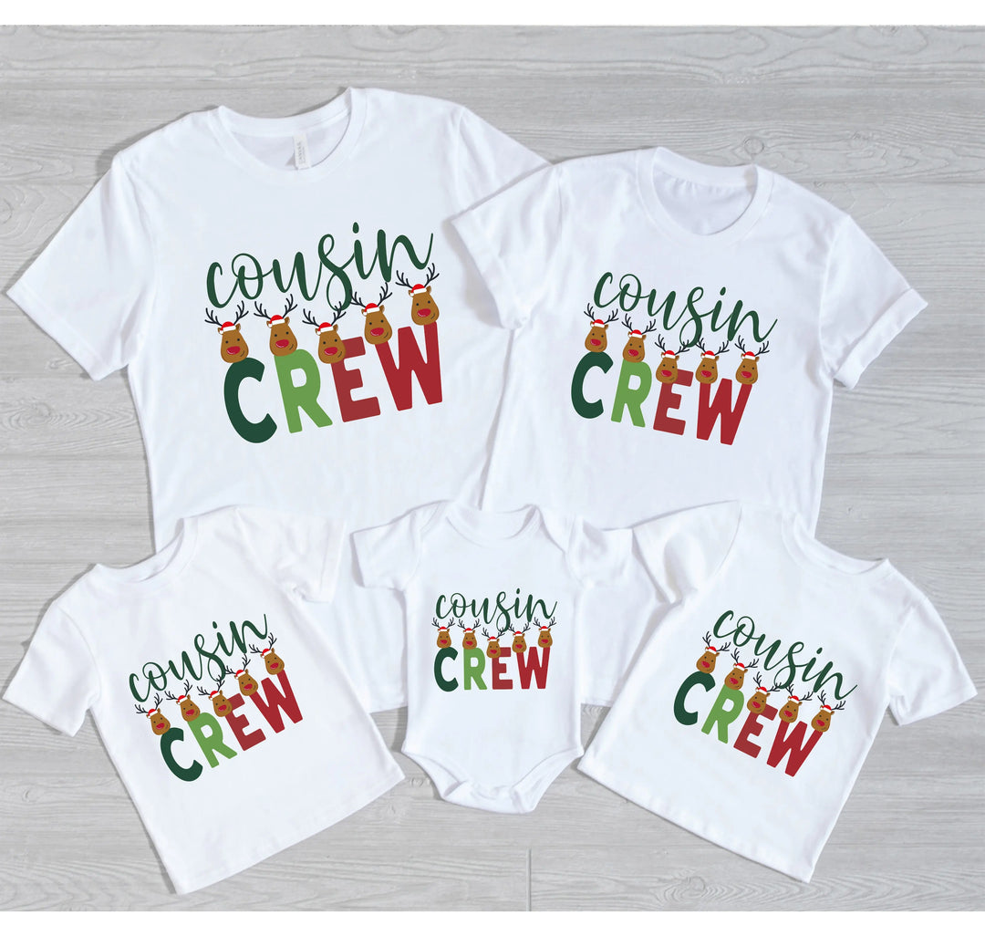Cousin Crew Christmas Shirt | Matching Cousin Shirts Shirtprintingcenter