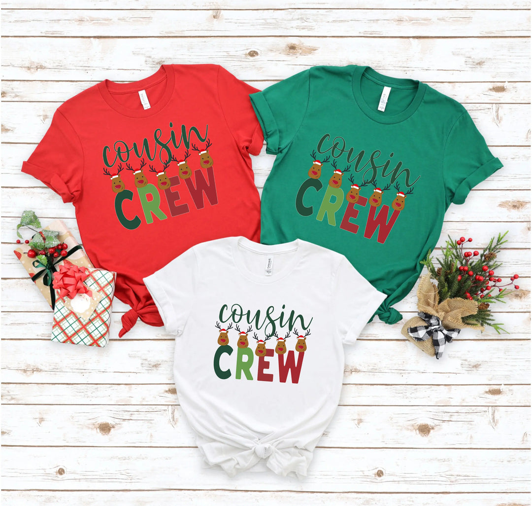 Cousin Crew Christmas Shirt | Matching Cousin Shirts Shirtprintingcenter