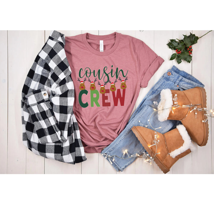 Cousin Crew Christmas Shirt | Matching Cousin Shirts Shirtprintingcenter