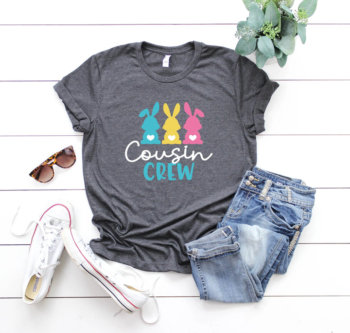 Cousin Crew Easter Shirt - Matching Bunny & Kids Easter Outfit Shirtprintingcenter