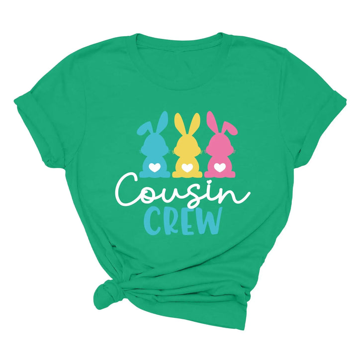 Cousin Crew Easter Shirt - Matching Bunny & Kids Easter Outfit Shirtprintingcenter