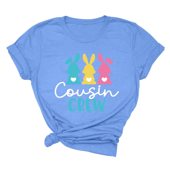 Cousin Crew Easter Shirt - Matching Bunny & Kids Easter Outfit Shirtprintingcenter