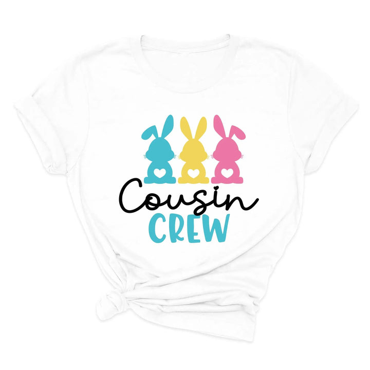 Cousin Crew Easter Shirt - Matching Bunny & Kids Easter Outfit Shirtprintingcenter