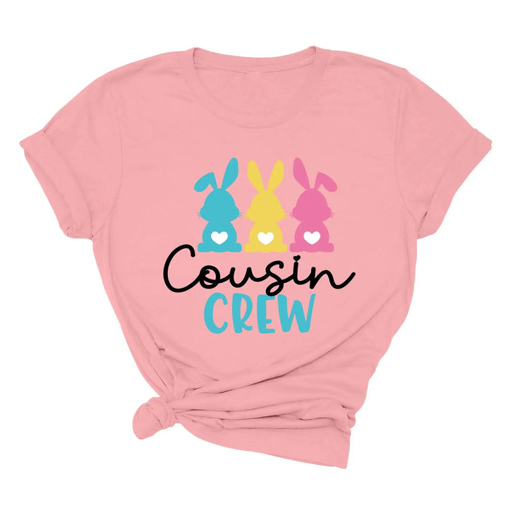 Cousin Crew Easter Shirt - Matching Bunny & Kids Easter Outfit Shirtprintingcenter