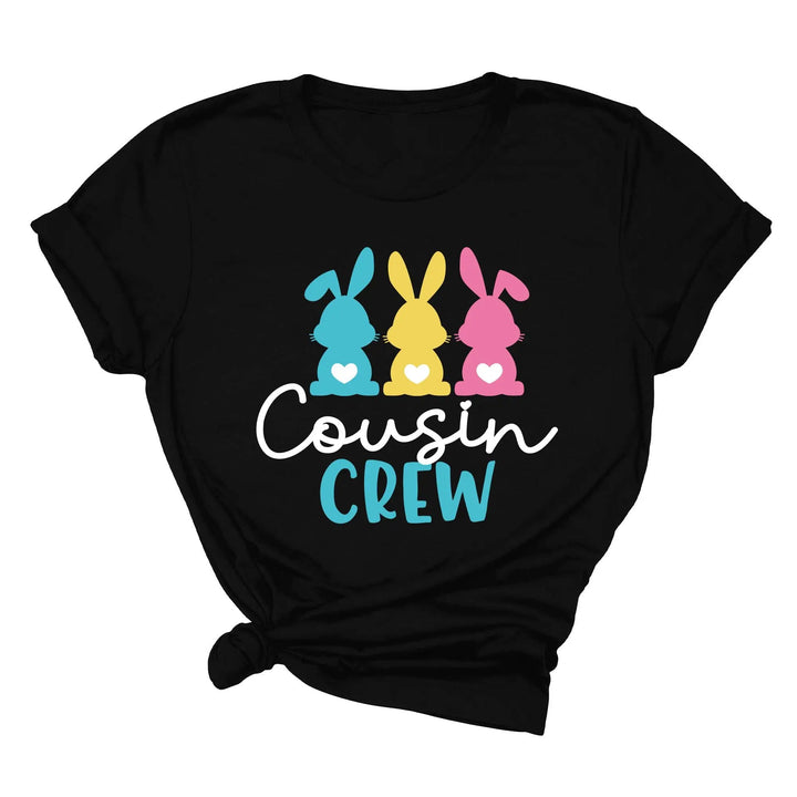 Cousin Crew Easter Shirt - Matching Bunny & Kids Easter Outfit Shirtprintingcenter