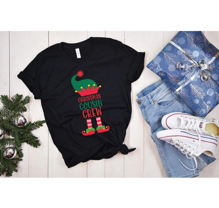 Cousin Crew Shirt | Elf Cousin Crew T-Shirt | Christmas Matching Shirts Shirtprintingcenter