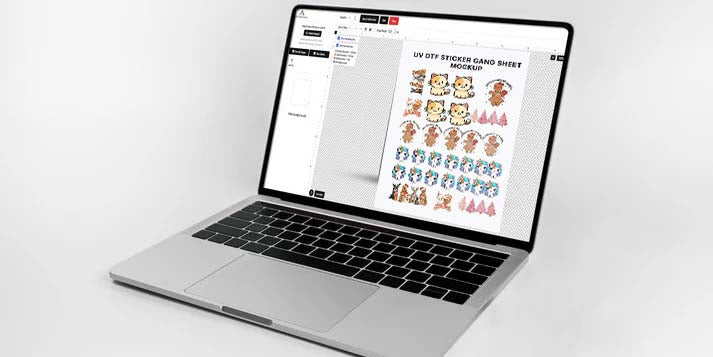 UV Sticker Gang Sheet Builder