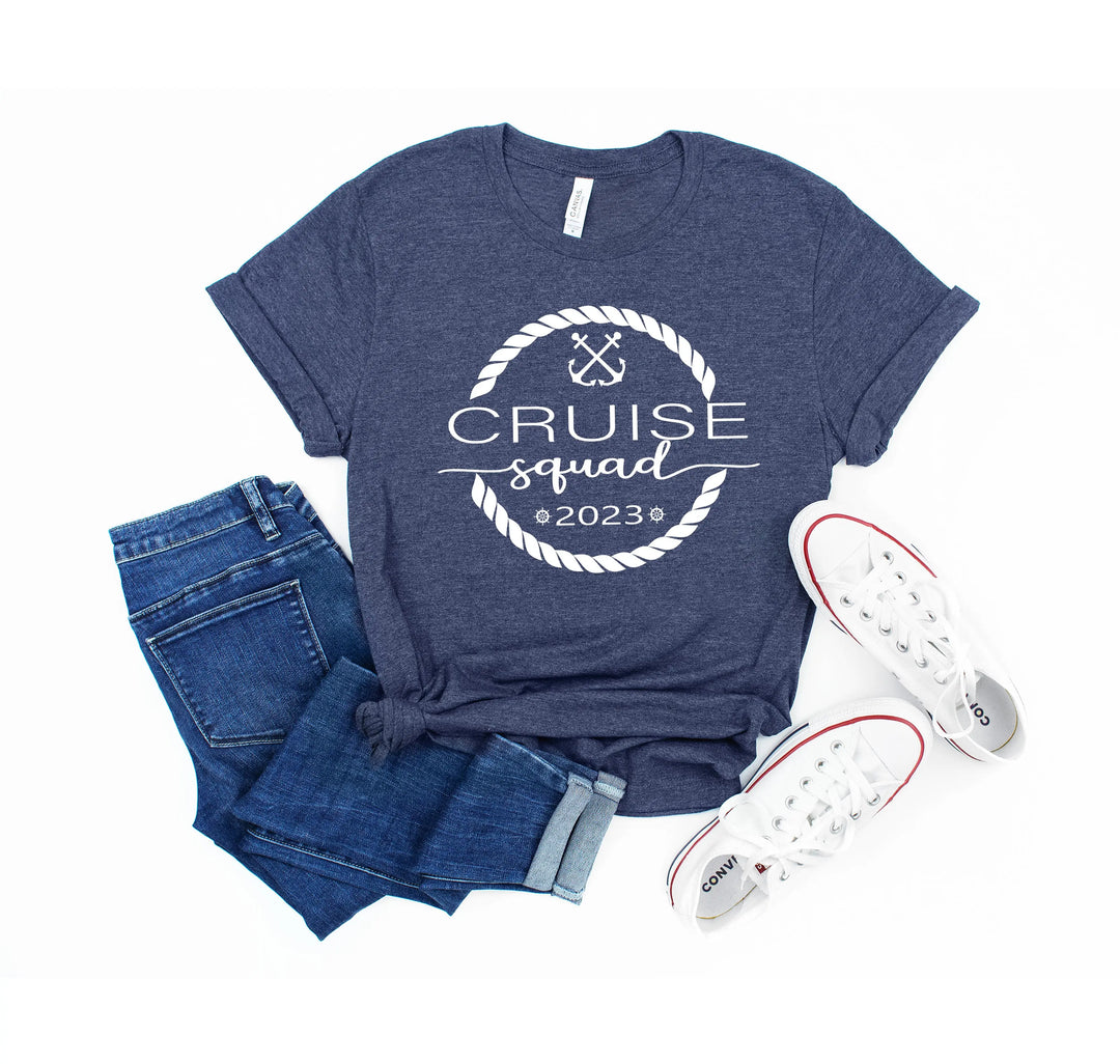 Cruise Squad Family Shirts - Matching 2025 Vacation & Birthday Tees Shirtprintingcenter