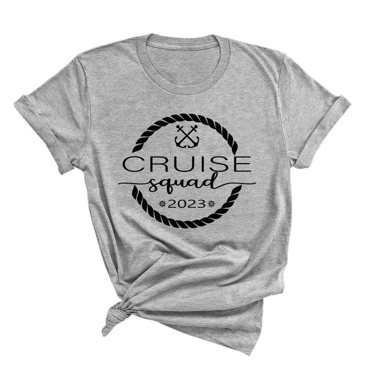 Cruise Squad Family Shirts - Matching 2025 Vacation & Birthday Tees Shirtprintingcenter