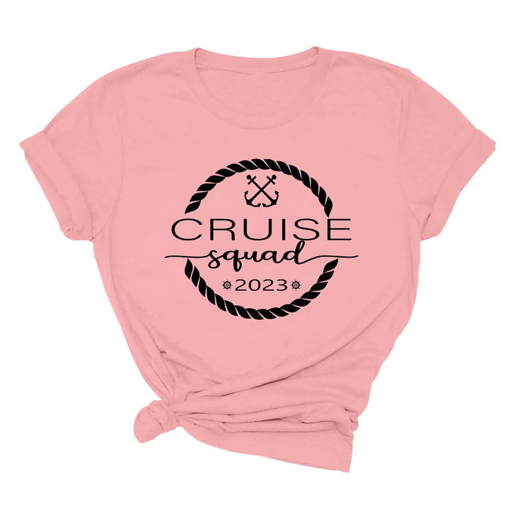 Cruise Squad Family Shirts - Matching 2025 Vacation & Birthday Tees Shirtprintingcenter