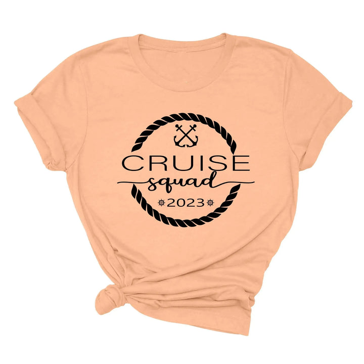 Cruise Squad Family Shirts - Matching 2025 Vacation & Birthday Tees Shirtprintingcenter