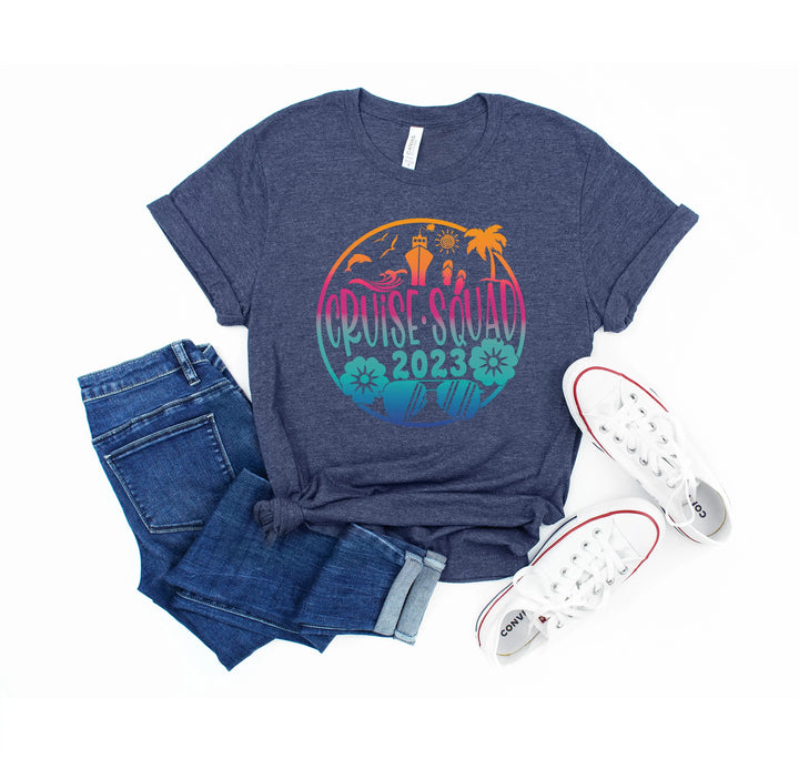 Cruise Squad Family Shirts - Matching 2025 Vacation & Travel Tees Shirtprintingcenter