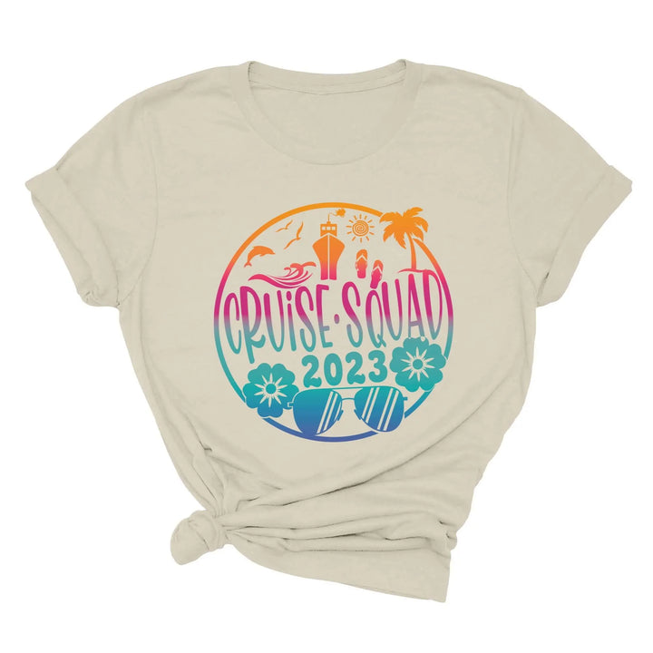 Cruise Squad Family Shirts - Matching 2025 Vacation & Travel Tees Shirtprintingcenter