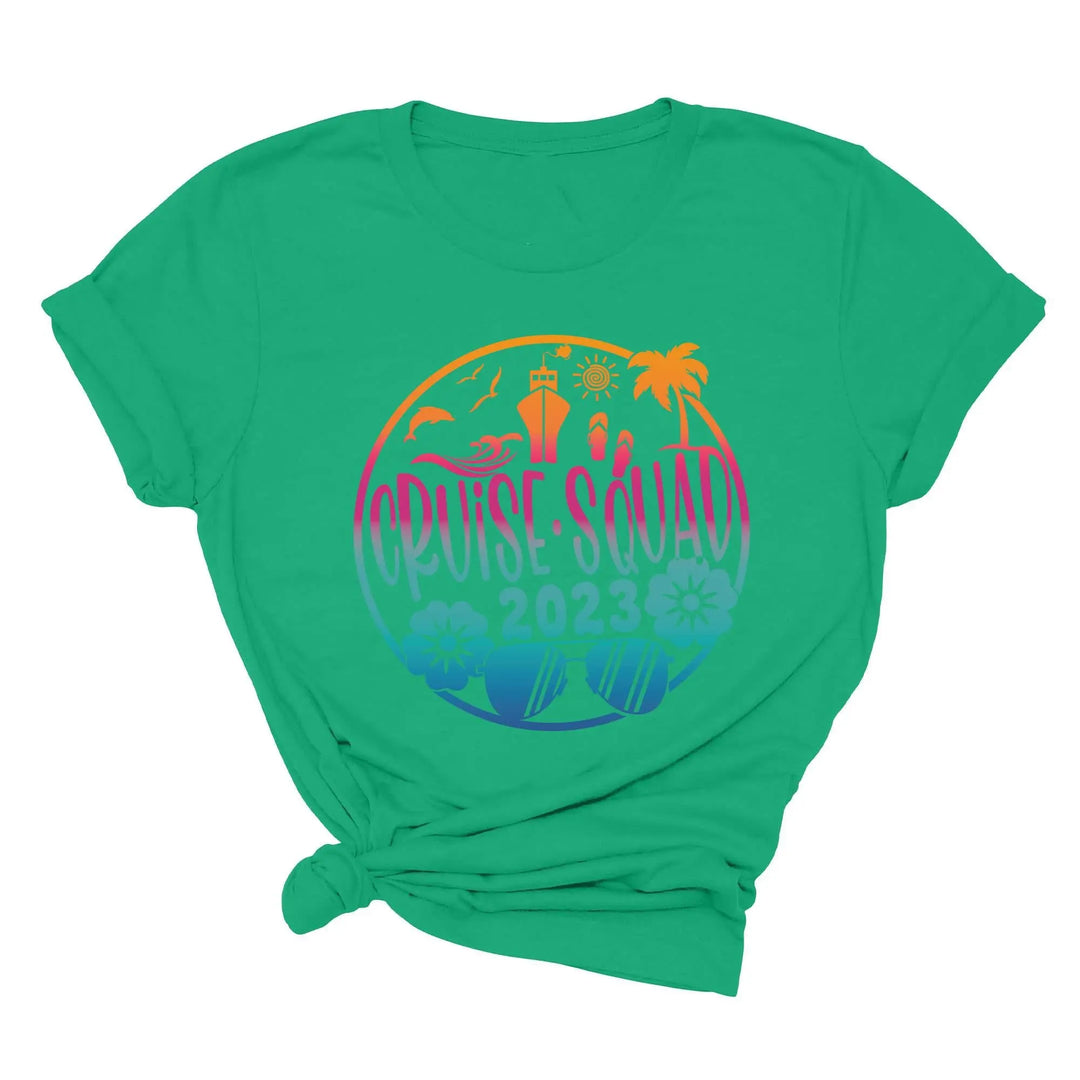 Cruise Squad Family Shirts - Matching 2025 Vacation & Travel Tees Shirtprintingcenter
