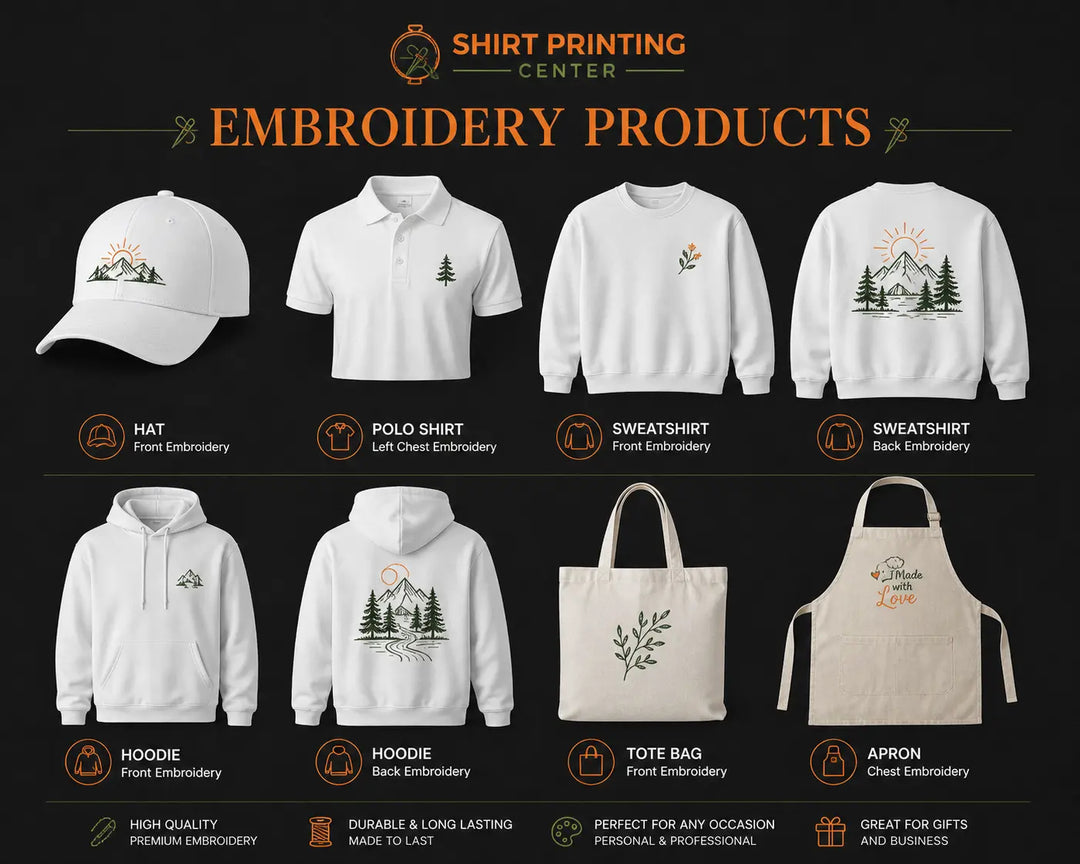 Custom Embroidered Polo Shirts
