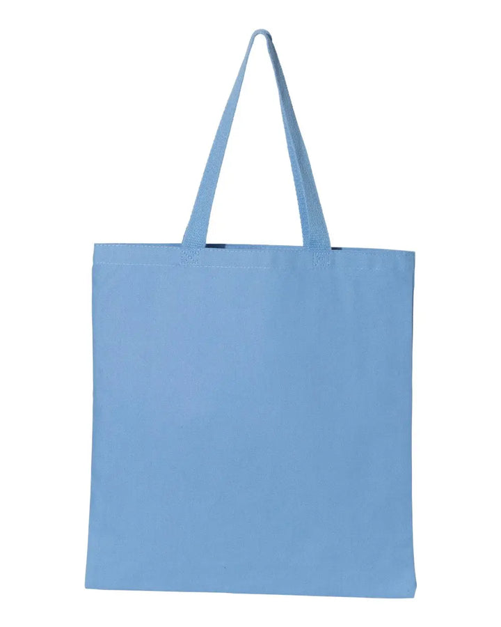 Custom Embroidered Q-Tees Promotional Tote Bag