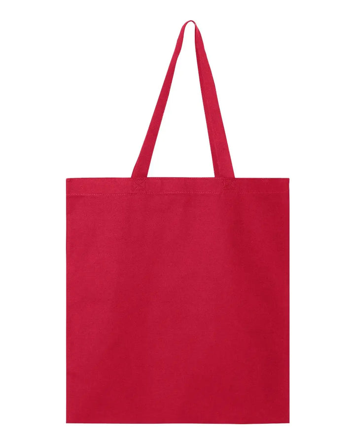 Custom Embroidered Q-Tees Promotional Tote Bag