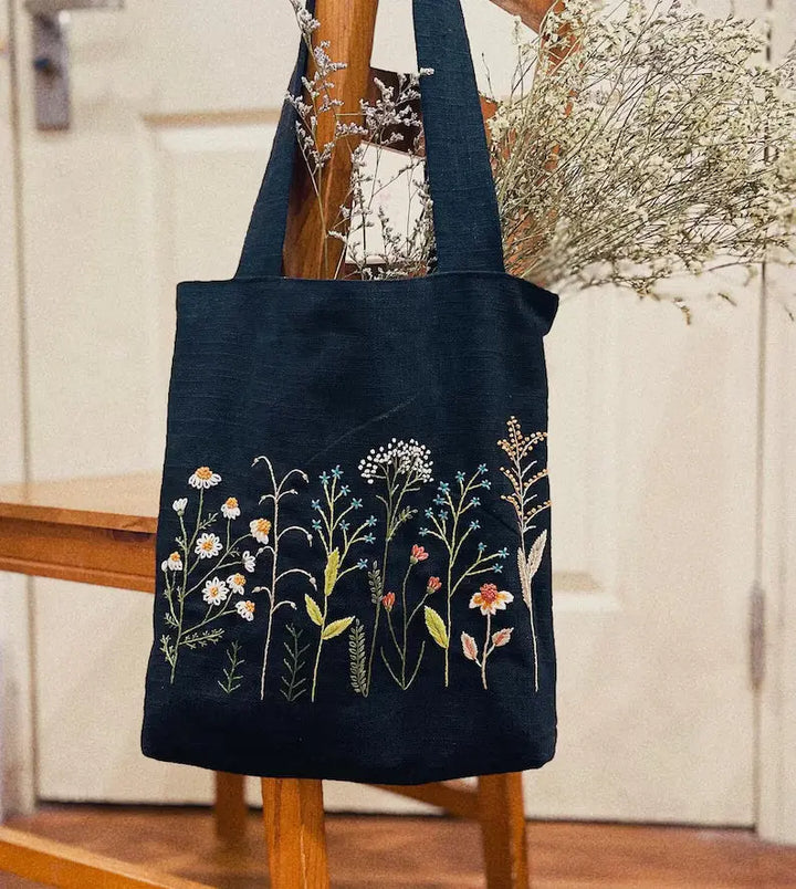 Custom Embroidered Tote Bag