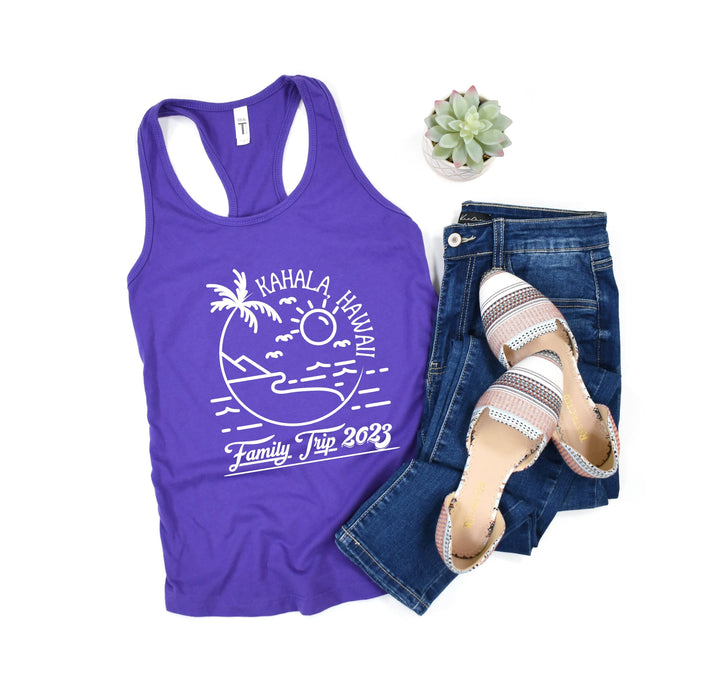 Custom Family Vacation Tank - Beach Matching Tees | Summer 2025 Shirtprintingcenter
