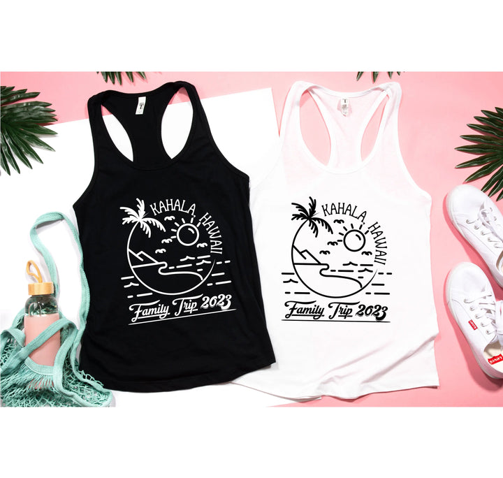 Custom Family Vacation Tank - Beach Matching Tees | Summer 2025 Shirtprintingcenter