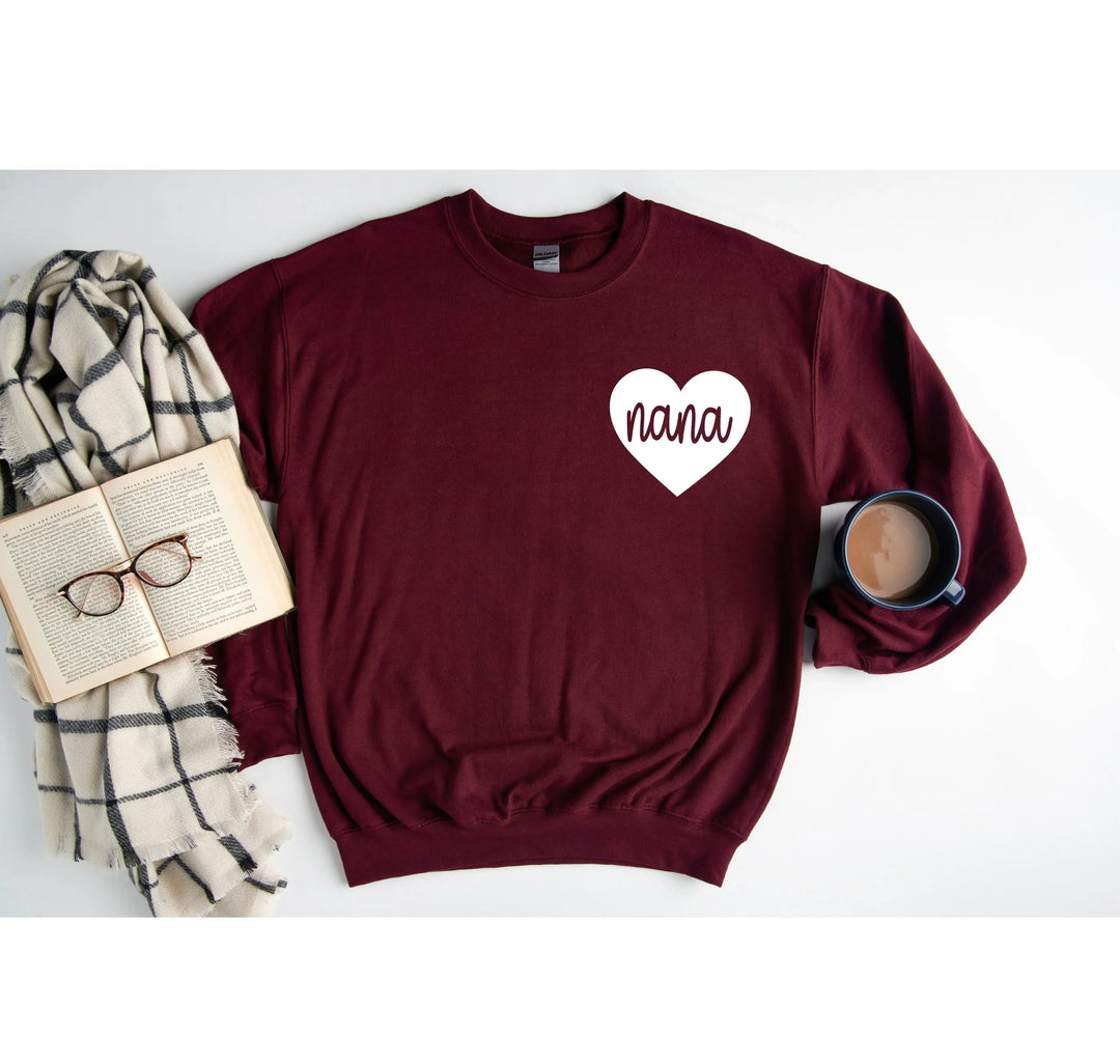 Custom Nana Sweatshirt - Personalized Gift for Grandma & Gigi Shirtprintingcenter