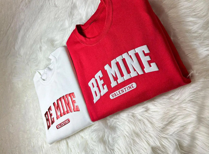 Custom Puff Sweatshirt, Custom Puff Embossed Team Name Crewneck, Custom Puff Print School Mascot Sweatshirt